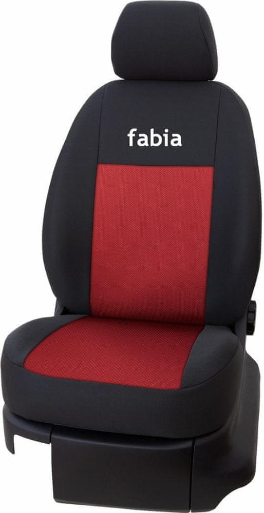 Autopoťah CARTEX RS DESIGN red FABIA I.