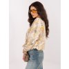 Dámska bunda IT-KR-FL10357.15 ITALY MODA Farba: Žltá, Veľkosť: UNI