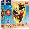Trefl Dřevěné puzzle obrysové Spiderman: Připraven do akce 50 dílků (20280)