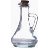 Fľaša sklo+zátka korok ocot/olej 0,3 l