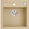 ALVEUS FORMIC 20 kuchynský drez granitový, 520 x 510 mm, beige