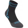 Bridgedale Storm Sock MW Ankle nepromokavé ponožky 845 black - S (3-5,5) EU 36-39 / 22-24,5 cm