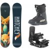 Hatchey Foxy dětský snowboard + Hatchey Tactic Junior vázání + Beany Avenger BS boty - 110 cm + EU 33-39