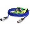 Sommer Cable CS01-1000-BL CLUB SERIES MKII - Mikrofónový kábel XLR samec - XLR samica, dĺžka 10 m, farba modrá, konektory NEUTRIK, kábel je vhodný pre živé a štúdiové aplikácie