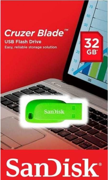 SanDisk Cruzer Blade 32GB SDCZ50C-032G-B35GE