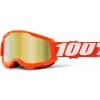 STRATA 2 100% - USA, okuliare Orange - zrkadlové zlaté plexi