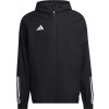 Pánska futbalová bunda adidas, TIRO23 C AW JK Čierna,Biela M