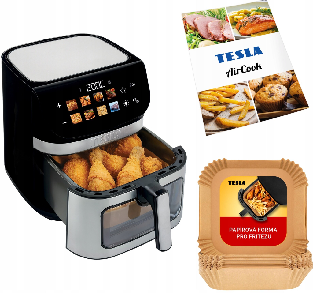 TESLA AirCook DualHeat QD73 XXL