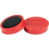 NOBO Magnetky, magnetické, pre biele tabule, 38 mm, 4 ks, NOBO, červená