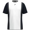 Pánske tričko Head CLUB 25 TECH T-Shirt Men Navy/White XL
