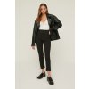 Dámske nohavice Trendyol Monochrome čierna 32 Trendyol 8683044239258