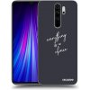 Picasee silikónový prehľadný obal pre Xiaomi Redmi Note 8 Pro - Všetko je na tebe