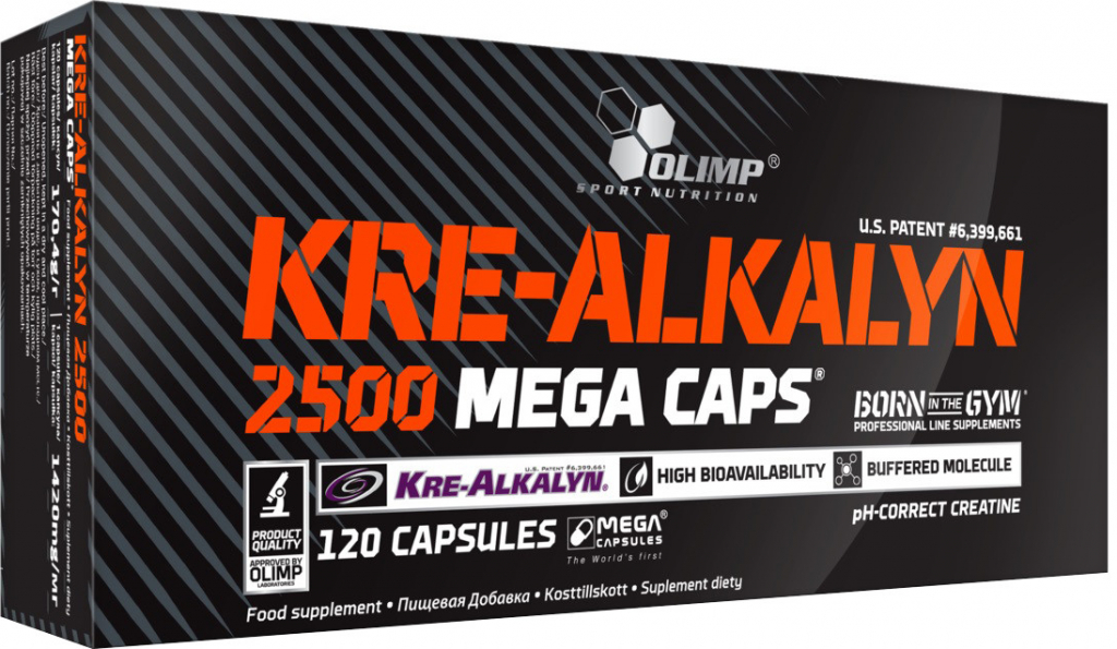 Olimp Kre-alkalyn 2500 120 kapsúl