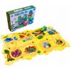 DRÁHA KREATÍVNE PUZZLE DINOZAUR PARK AUTÍČKO 15 ks CarPuzzle