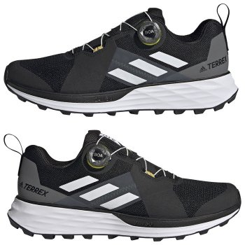 adidas Pánske bežecké topánky TERREX TWO BOA Čierna Biela Žltá od 107 € -  Heureka.sk