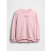 GAP Detská oversize mikina Logo VintageSoft Ružová XL Ružová Ružová