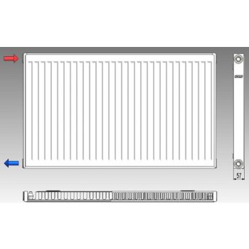 Korad Radiators 11K 600 x 600 mm