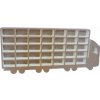 Závesný box na hračky Eco-Life 74 x 32 cm, odtiene béžovej farby