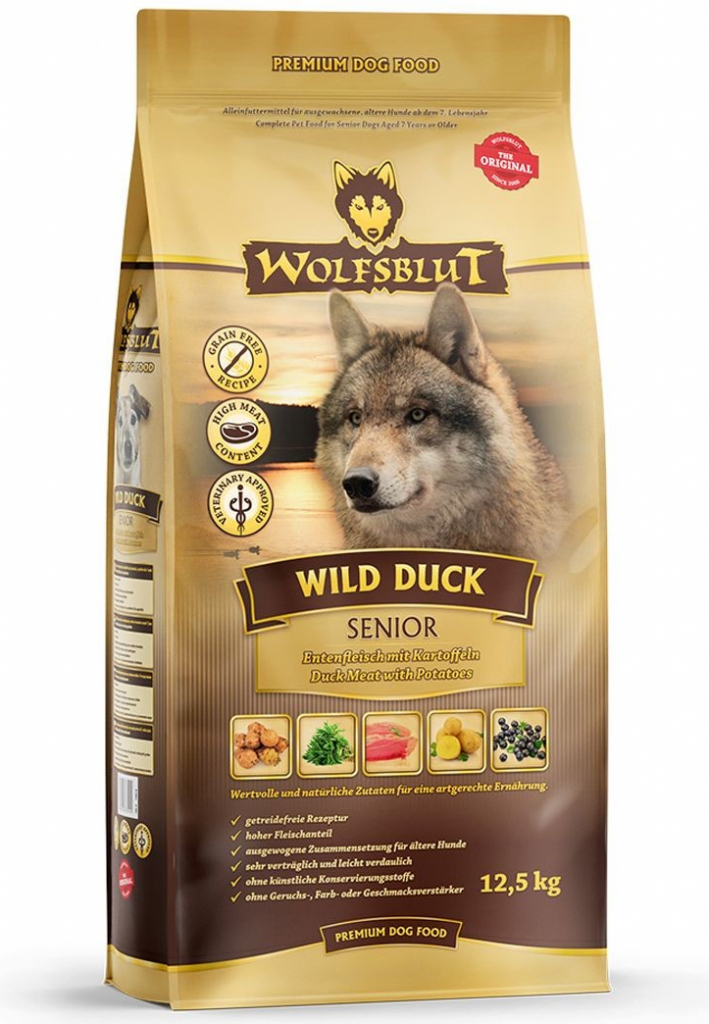 Wolfsblut Wild Duck Senior 12,5 kg