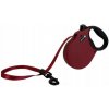 Alcott Adventure Red – reflexné automatické vodítko pre psa, červená L