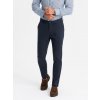 Ombre Men's uniform REGULAR FIT chino pants - navy blue čierna XL Ombre 5902228989530