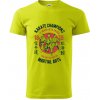 Karate Champions - Klasické pánske tričko vyššej gramáže - 2XL ( Limetková )