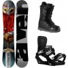Raven Dwarf pánsky snowboard + Gravity Indy black viazanie + Gravity Void black/grey topánky - 160W cm + L (EU 42-45)