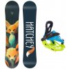Hatchey Foxy dětský snowboard + Raven s160 dětské snb vázání - 110 cm + vázání S (EU 33-35)