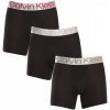 Calvin Klein čierne boxeriek Low Rise Trunk 3PK 3 Pack