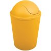 MSV výklopný kôš Ako, šafránovo žltý, plast, 5,5 l