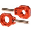 RFX PRO 2 REAR AXLE ADJUSTER BLOCKS, RED