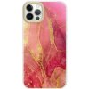 AppleKing ochranný mramorový kryt pre iPhone 12 Pro Max - červený - možnosť vrátiť tovar ZADARMO do 30tich dní