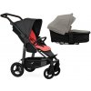 TFK Mono4 2v1 Anthracite with Red Higlights Combi carrycot + Seat unit Nafukovacie kolesá Hlboká vanička Sand