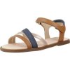 Geox Sandále J SANDAL KARLY GIRL Hnedá