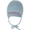 Little Angel Čiapka pletená zaväzovacia LA Outlast ® sv.mentolová