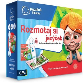 Albi Kúzelné čítanie Rozmotaj si jazýček s elektronickou ceruzkou ALBI