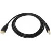 HDMI-HDMI kábel, 1,5 m, pozlátený.