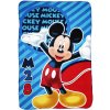 Setino Detská flísová deka Mickey Mouse M28 - 100 x 140 cm