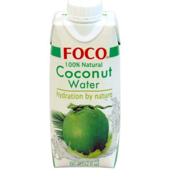 Foco Kokosová voda 100% naturálna 330 ml
