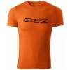 T-ričko Honda CBR 900 pánske tričko Farba trička: Oranžová, Farba potlače: Čierna, Veľkosť: 4XL