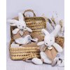 Doudou et Compagnie Paris Doudou Darčeková sada - Plyšový zajačik s muchláčikom 25 cm béžová