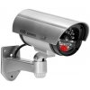 Fiktívna CCTV monitorovacia kamera strieborná