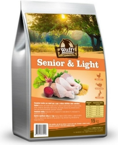 Wuff! Senior & Light 15 kg