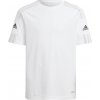 adidas teamwear Detský futbalový dres adidas Squadra 21 Jersey biely GN5740 Veľkosť: 140 cm