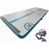 Airtrack MASTER S-Pro nafukovacia žinenka 400 x 150 x 10 cm - sivo-modrozelená
