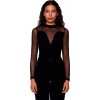 Pieces Dámske body PCSECIL 17145962 Black L