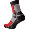 CERVA KNOXFIELD BASIC / Ponožky - čierna / červená 39-40