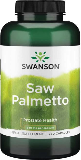 Swanson Saw Palmetto 540 mg 250 kapsúl