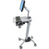 LCD vozík Ergotron Neo-Flex-Vozík pro LCD displej/klávesnica/myš/čiarový kód Skener/CPU-pl (24-206-214)