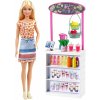 Mattel Barbie Smoothie stánok s bábikou, GRN75 (mGRN75)